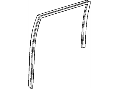 Mopar 55175357AC Seal-Door Glass Run