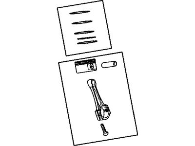 2007 Dodge Dakota Piston - 5019316AA