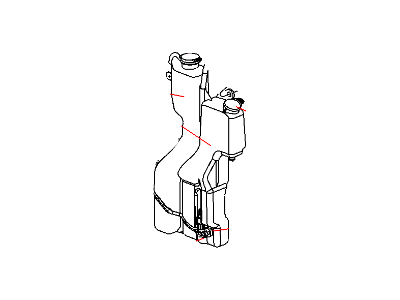 Mopar 55056520AA Bottle-COOLANT Reserve & Washer Fl