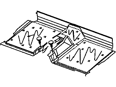 Mopar 1BG64DK5AA Carpet-Rear Floor