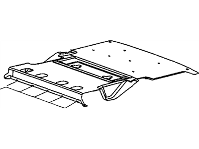 Mopar 1CM52DK5AA Carpet-Cargo Floor