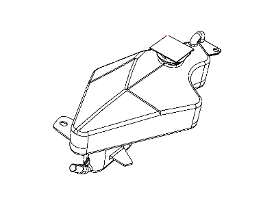 Mopar 5058371AD Bottle-COOLANT Recovery