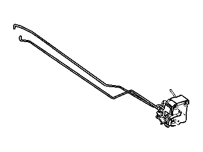 Mopar 4783527 Link-Outside Handle To Latch