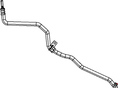 2015 Jeep Compass Power Steering Hose - 5154511AE