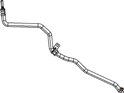 Jeep Patriot Power Steering Hose - 5105789AK