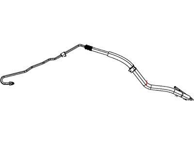 2016 Jeep Patriot Power Steering Hose - 5105788AL