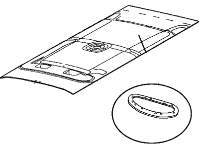 Mopar 5ES34TL2AC Headliner