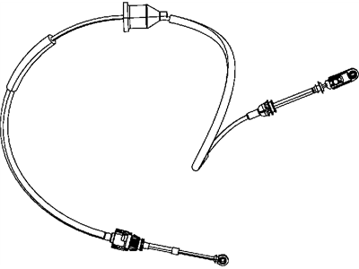 Mopar 4578074AD Cable-Gear Selector