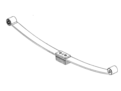 2020 Ram 3500 Leaf Spring - 68299070AB