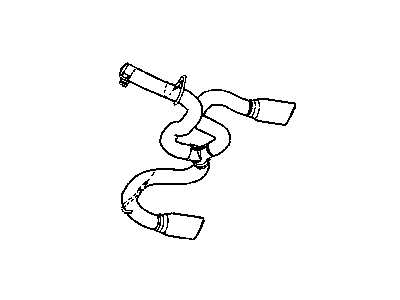 Mopar 5290963AE Exhaust Pipe