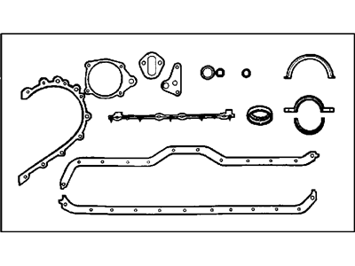 Mopar 5017432AB Gasket Pkg-Engine Lower