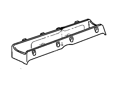 Mopar 55214730AC BOX/BIN-Floor Storage