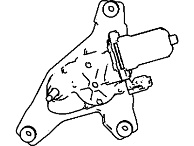 Dodge Wiper Motor - 55079212AA