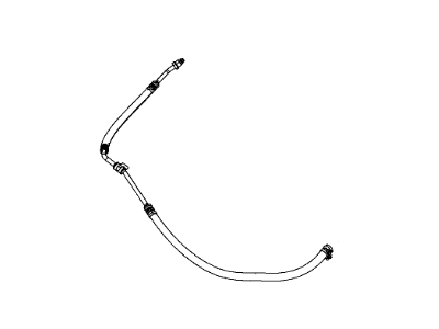 Mopar 68078363AD Hose-Power Steering Return