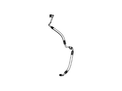 2014 Dodge Challenger Power Steering Hose - 4584559AE