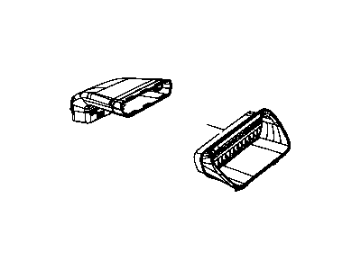 Mopar 5028794AB Bezel-Hood