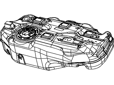 Mopar 68166587AA Fuel Tank