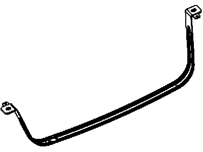 Dodge Dart Fuel Tank Strap - 68080856AB