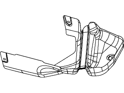 Mopar 68089282AC Shield-Fuel Tank Heat