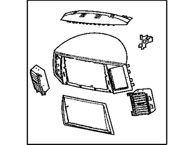 Mopar 1EC951DHAB Bezel-Instrument Panel