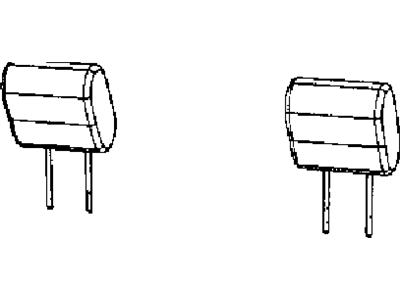 Mopar 1TY18VT9AA HEADREST-Rear