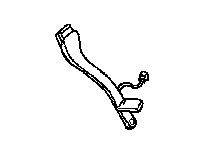 Mopar UN521T5AC Front Seat Belt-Buckle End Right