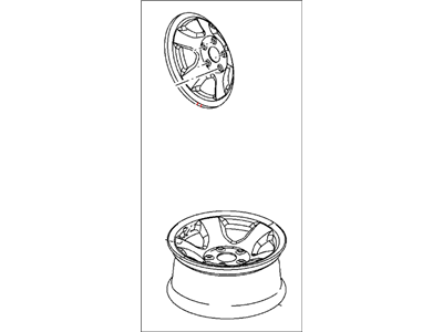 Mopar 5290568AA Steel Wheel