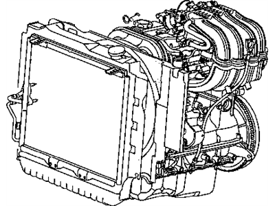 Mopar 2AMC3082AA CONDENSER-Air Conditioning