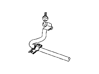 1997 Chrysler Cirrus Sway Bar Bracket - 4616927