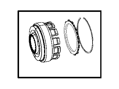 Mopar 68009648AB Ret Pkg-Input Clutch