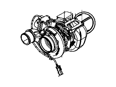 Dodge Ram 5500 Turbocharger - 68048234AD