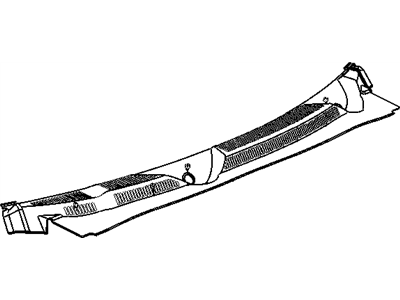 Mopar 55157393AC Cover-COWL Grille