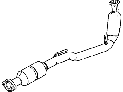 2004 Jeep Liberty Catalytic Converter - 52128684AC