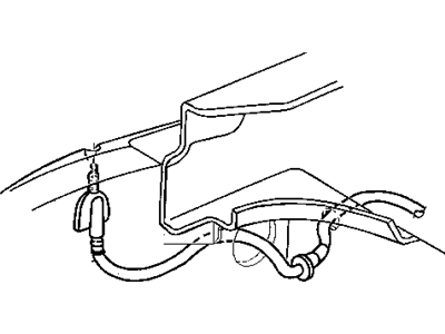 1999 Dodge Ram 1500 Antenna Cable - 56043019AB