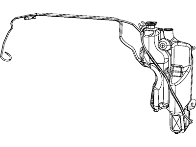 Dodge Washer Reservoir - 68050752AA