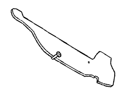 Mopar 55275656AA Seal-Fender To COWL