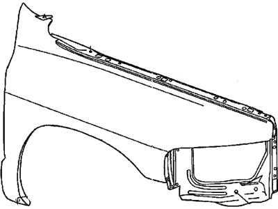 Mopar 55276208AC Fender-Fender