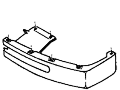 1992 Dodge Dakota Air Deflector - 5BB36KSD