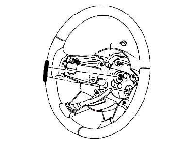 Mopar Steering Wheel - 5JZ04XDVAC