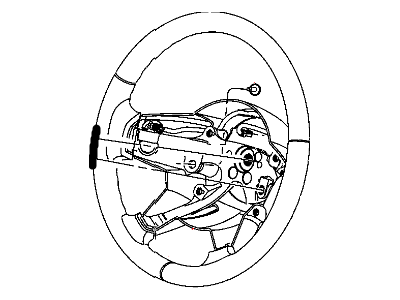 Jeep Commander Steering Wheel - 5JZ04ZJ8AC