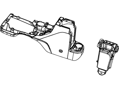 Mopar 5LW66VT9AA Base-Floor Console