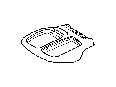 Mopar 5FL84RC3AC Bezel Gear Selector