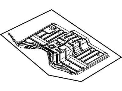 Mopar Floor Pan - 68036568AC