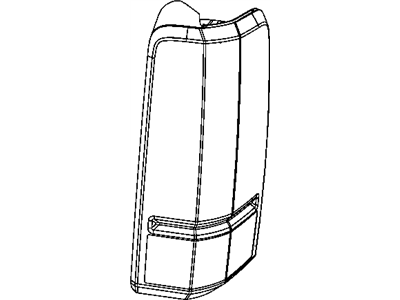 Mopar 55157150AG Lamp-Tail Stop Backup