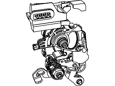 Mopar 4589277AE Front Door Power Lock Latch