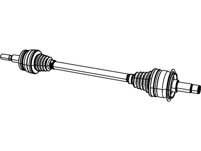 Mopar 5180494AC Axle Half Shaft