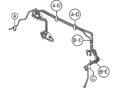 Mopar MR370633 Line-Brake