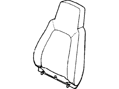 Mopar QW441K5AA Seat Back-Front Seat