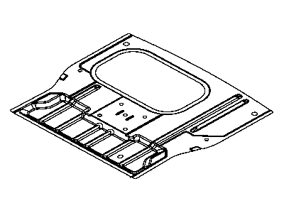 Mopar 5155123AA Pan-Rear Floor