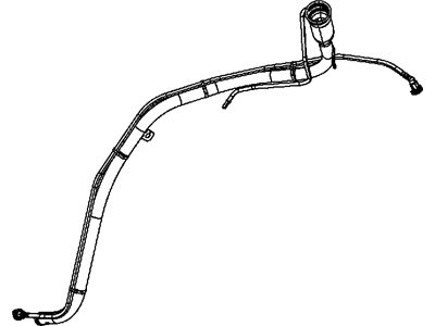 Mopar 68166255AA Hose-Vapor CANISTER